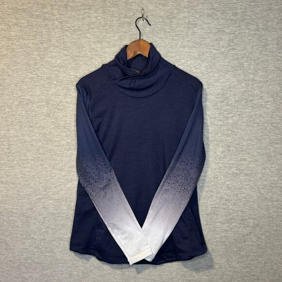 Calia Womens Warm Mock Neck Long Sleeve Shirt - Picture 2 of 3